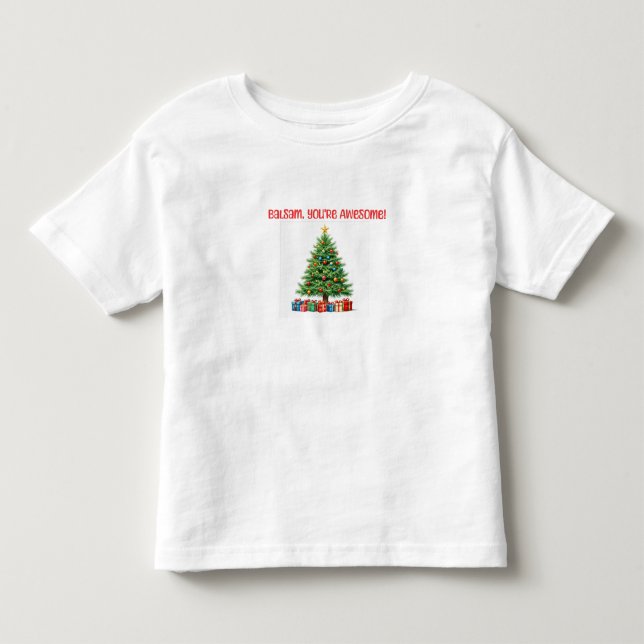 Balsam du är fantastisk t shirt (Framsida)