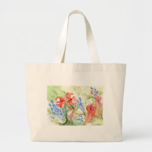 Balsam- och Lobelia-blommor Jumbo Tygkasse