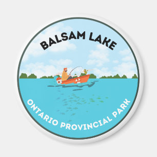 Balsam Sjö Ontario Provinspark Magnet