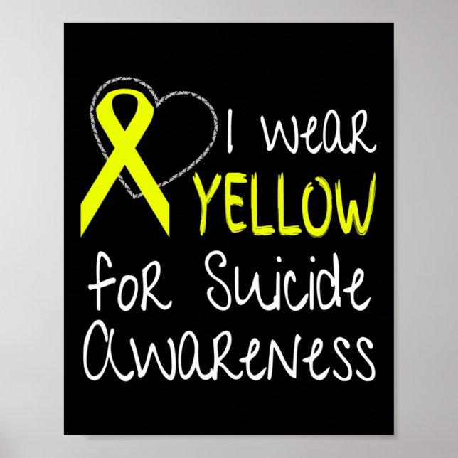 Bält till suicidmedvetandegrad poster (Framsidan)