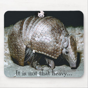 Bältdjur Mousepad Musmatta