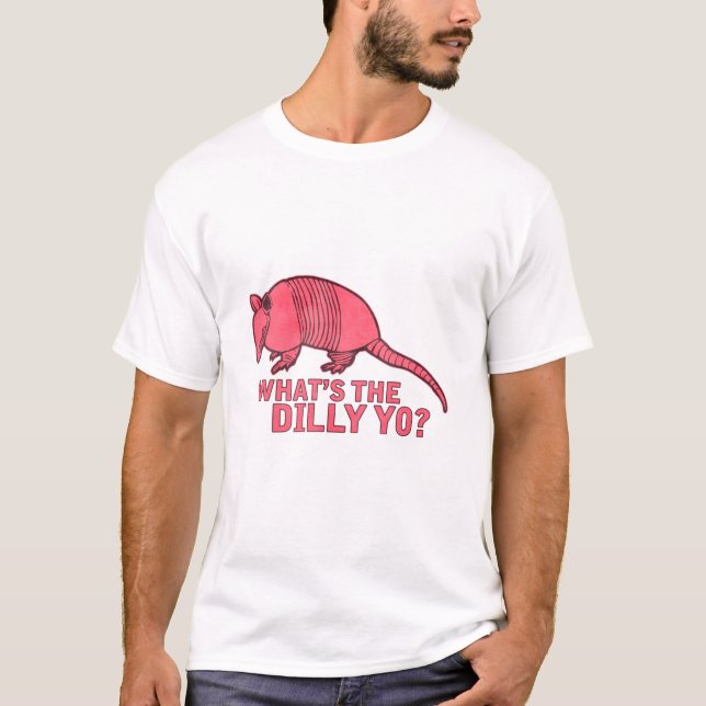 Bältdjur Tee (Framsida)