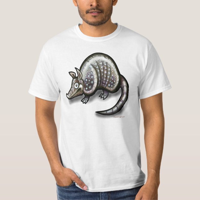 Bältdjur Tee Shirt (Framsida)