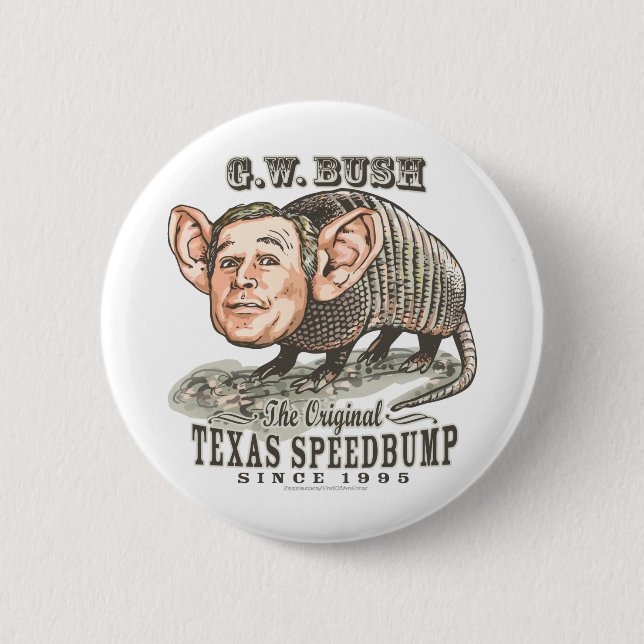 Bältdjuret Bush knäppas Knapp (Framsida)