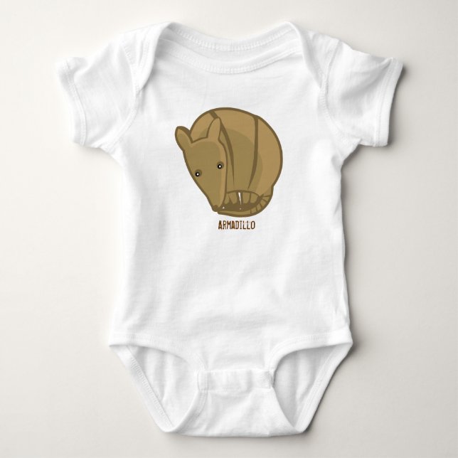 Bältdjurranka Tee Shirt (Framsida)