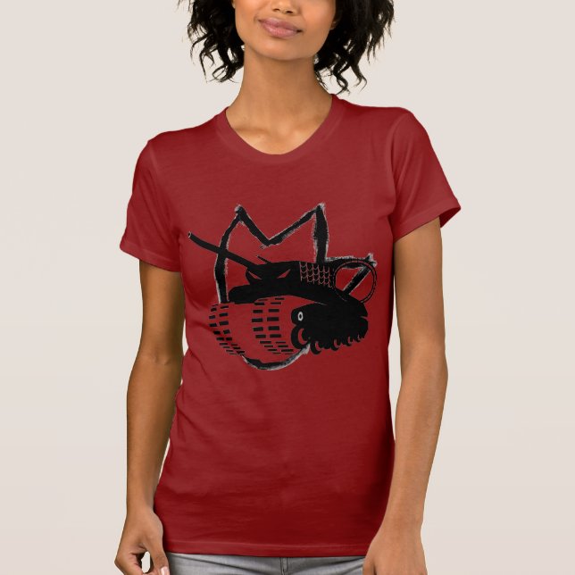 Bältdjurtanktass Tee Shirt (Framsida)