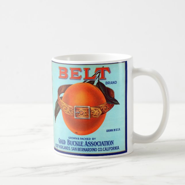 Bälte Brand California Oranges Kaffemugg (Höger)