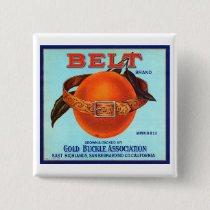 Bälte Brand California Oranges Knapp