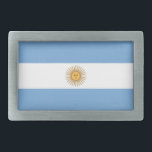 Bälte Buckle med Flagga Argentina<br><div class="desc">Lägg till lite argentinskt pride till din krigsbob med exklusiv bälte-låsbeslaget med flagga Argentina! Bälte-låsbeslaget är mycket detaljerat och är mer än bara ett funktionellt tillbehör. Det är ett firande i Argentinas kulturarv och kulturella pride. Elegantens utformning visningar på ett framträdande sätt den ikoniska flagga i Argentina och skapar denna...</div>