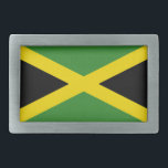 Bälte Buckle med Flagga av Jamaica<br><div class="desc">Elegant Bälte Buckle med Flagga Jamaica. Den här produkten har sitt anpassade.</div>
