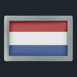 Bälte Buckle med Flagga Nederländerna<br><div class="desc">Elegant Bälte Buckle med Flagga av Nederländerna. Den här produkten har sitt anpassade.</div>