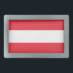 Bälte Buckle med Flagga Österrike<br><div class="desc">Lägg till ett fet påstående i din utrustning med exklusivens bälte-låsbeslag med flagga Österrike! Bälte-låsbeslaget är mycket detaljerat och är mer än bara ett funktionellt tillbehör. Det är ett firande i Österrikes kulturarv och ett unikt sätt att uttrycka ert pride för land. Den slående designen visningar på ett framträdande sätt...</div>