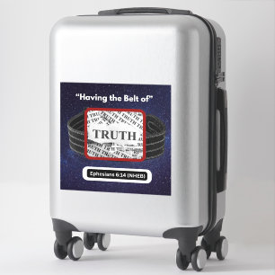 Bälte i Truth - Vinyl Sticker Klistermärken