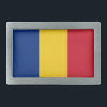 Bälte-låsbeslag med Flagga av Rumänien<br><div class="desc">Lägg till ett litet rumänskt pride till din utrustning med exklusivens bälte-låsbeslag med flagga Rumänien! Bälte-låsbeslaget är mycket detaljerat och är mer än bara ett snyggtens tillbehör. Det är firande i Rumäniens kulturarv och kulturella pride. Den pulserande designen visningar på ett framträdande sätt den ikoniska rumänska flagga, skapar detta låsbeslag...</div>