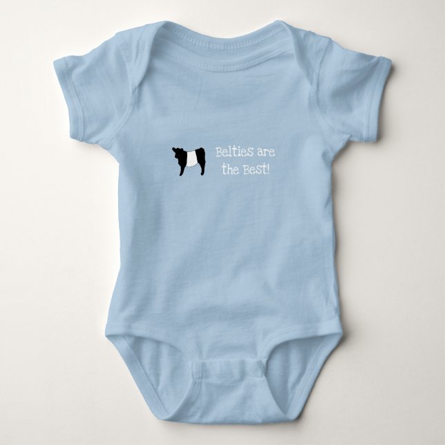 Bälten är den bäste Gorge Belted Galloway Cow T Shirt (Framsida)