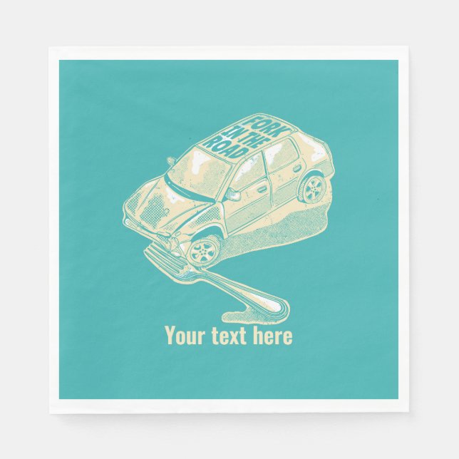 Bälten i bilolyckan pappersservett (Framsidan)