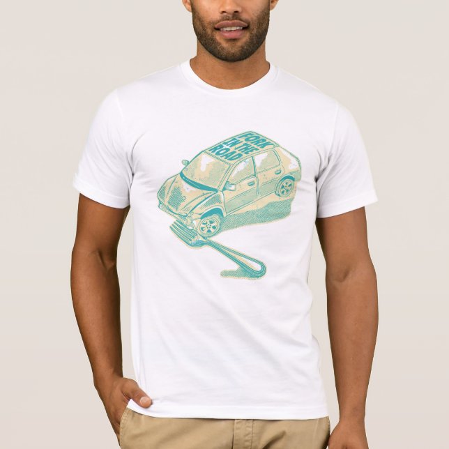 Bälten i bilolyckan t shirt (Framsida)