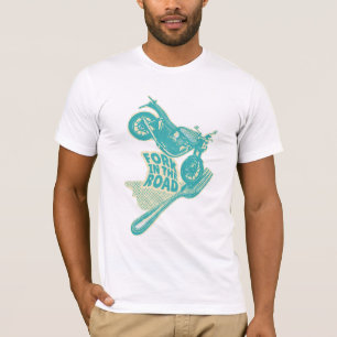 Bälten i motorcykelkraschen t shirt