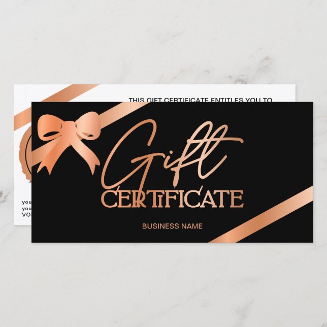 Bältfolie av svart logotyp från Ro guld (Fram/baksida)