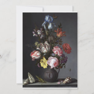 Balthasar van der Ast - Blommor i Vas med henne Inbjudningar