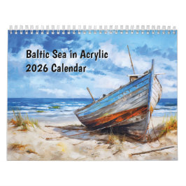 Baltic Sea in Acrylic – 2026 Calendar Kalender