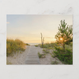 Baltic sea view in Liepaja, Latvia Vykort