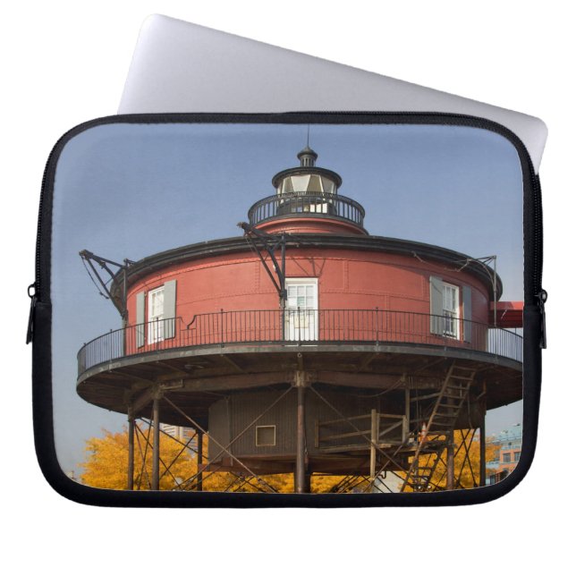 BALTIMER, MARYLAND. USA. Sju fot Laptop Fodral (Framsidan)