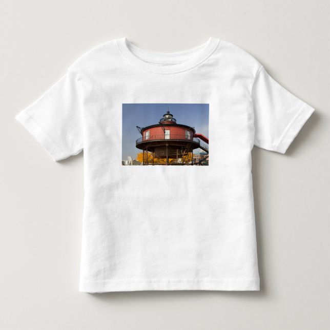 BALTIMER, MARYLAND. USA. Sju fot T-shirt (Framsida)