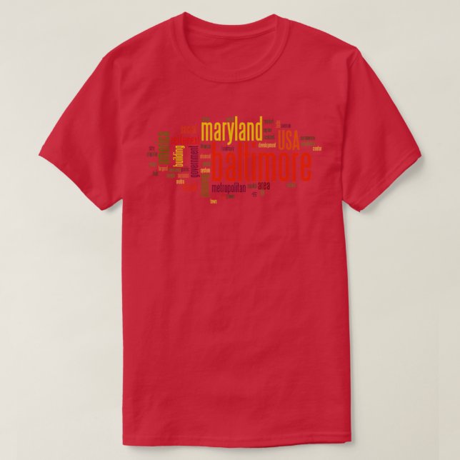 Baltimore5 T Shirt (Design framsida)