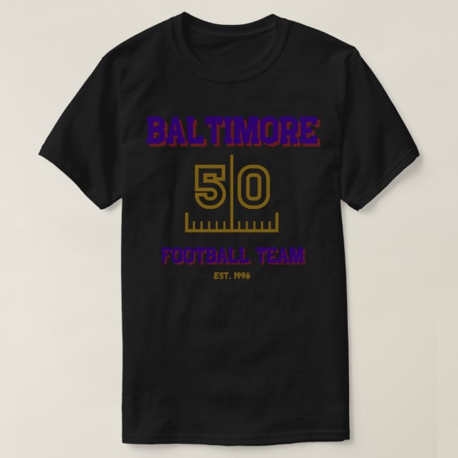 Baltimore 13 t shirt (Design framsida)