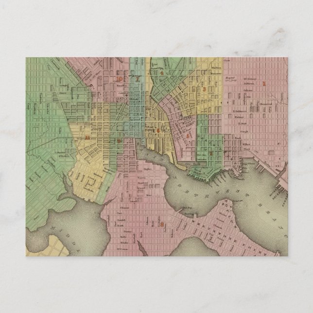 Baltimore 2 vykort (Framsida)