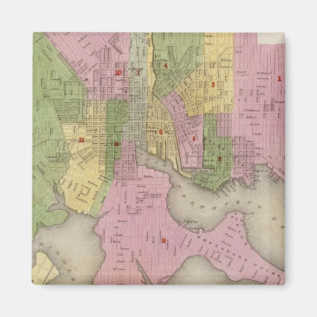 Baltimore 3 magnet (Framsidan)