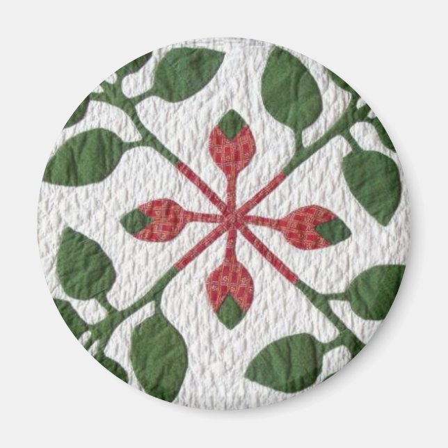 baltimore album quilt block magnet (Framsidan)