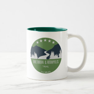 Baltimore & Annapolis Trail Två-Tonad Mugg