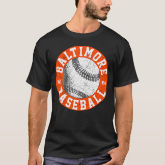 Baltimore Baseball Baseball Älskare T Shirt