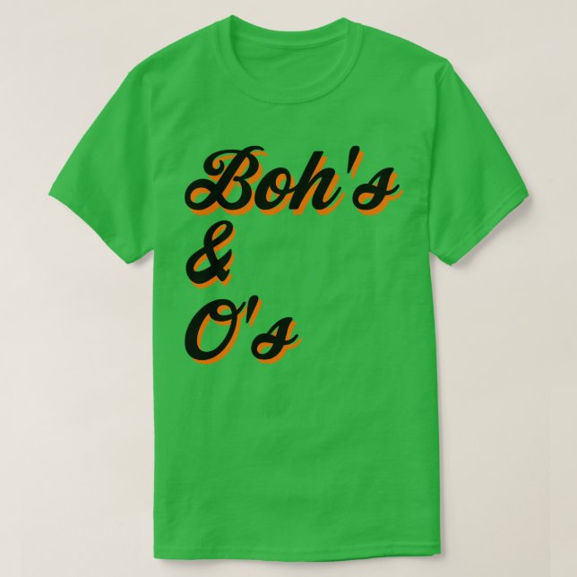 Baltimore Bohs Os T Shirt (Design framsida)