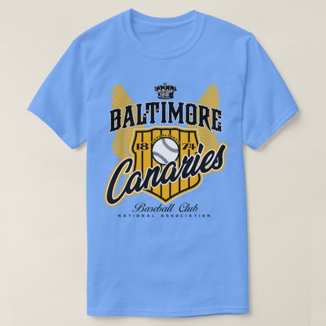Baltimore Canaries T Shirt (Design framsida)