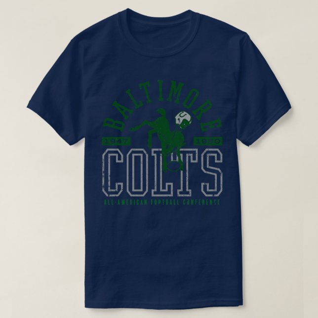 Baltimore Colts Football T Shirt (Design framsida)