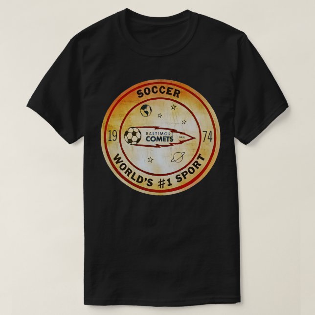 Baltimore Comets-sökare T Shirt (Design framsida)