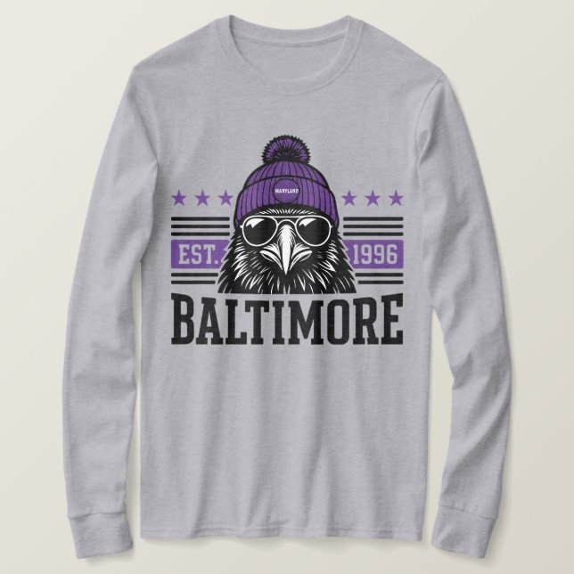 Baltimore Football , Baltimore Fläkt Gift, sport T Shirt (Design framsida)