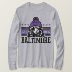 Baltimore Fotboll, Baltimore Fan Present, Sport T Shirt