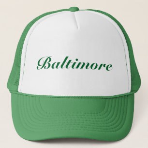 Baltimore-Grönt Keps