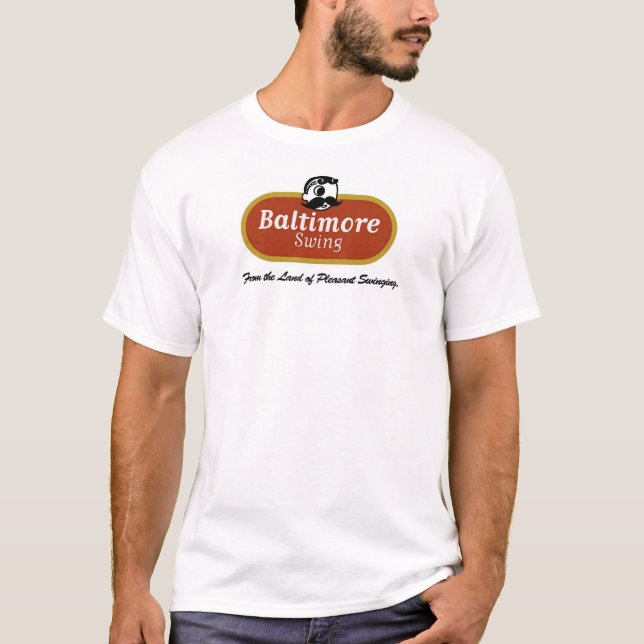 Baltimore gunga tee shirt (Framsida)
