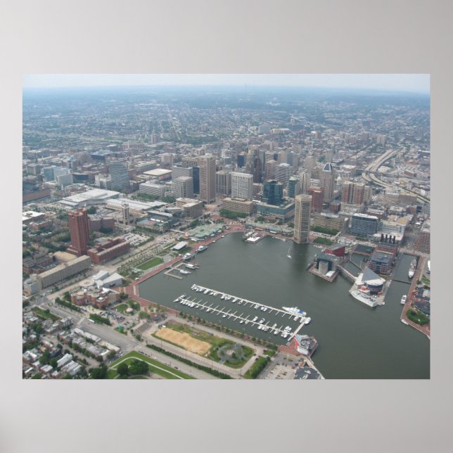 Baltimore Harbour Poster (Framsidan)