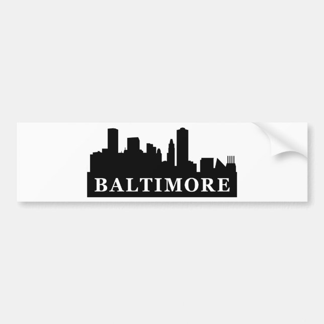 Baltimore horisont bildekal (Framsidan)