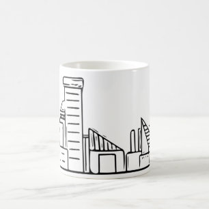 Baltimore horisont kaffemugg