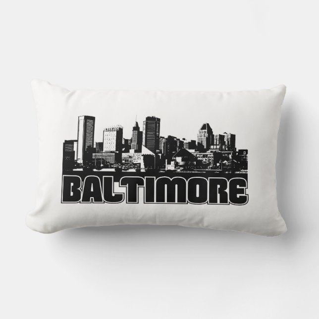 Baltimore horisont lumbarkudde (Framsida)