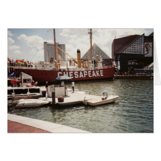 Baltimore Inner Harbour Hälsningskort