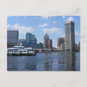 Baltimore Inner Harbour Vykort