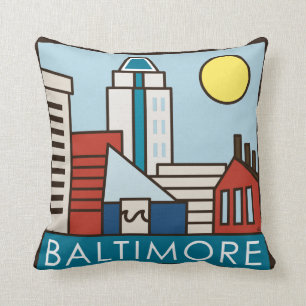 Baltimore inre hamn kudde